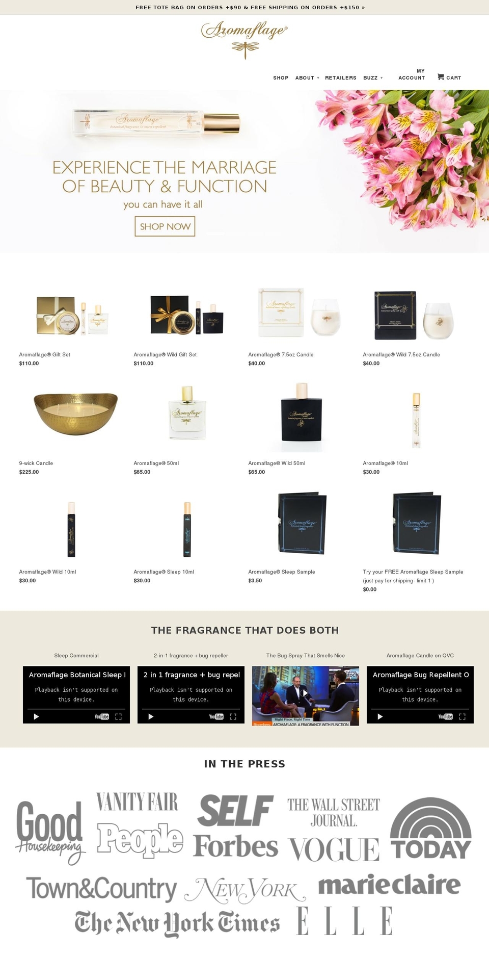 poofbugsaway.com shopify website screenshot