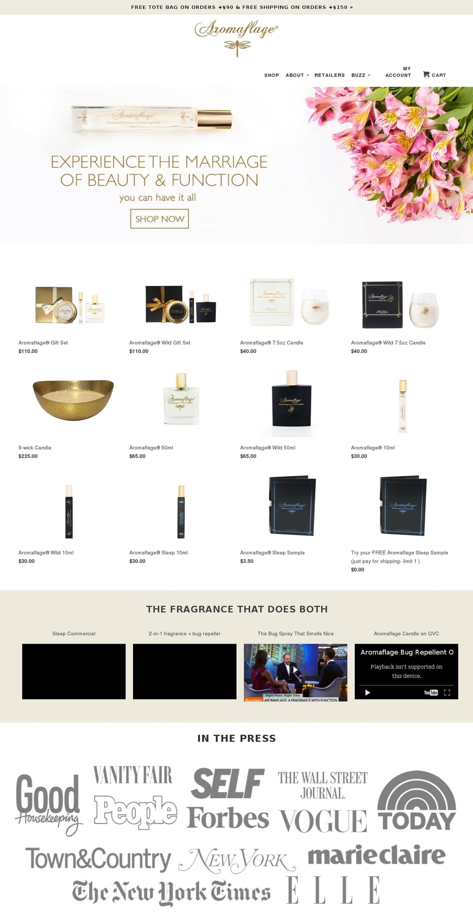 poofbugspray.com shopify website screenshot