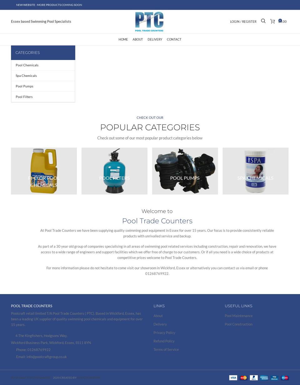pooltradecounters.co.uk shopify website screenshot