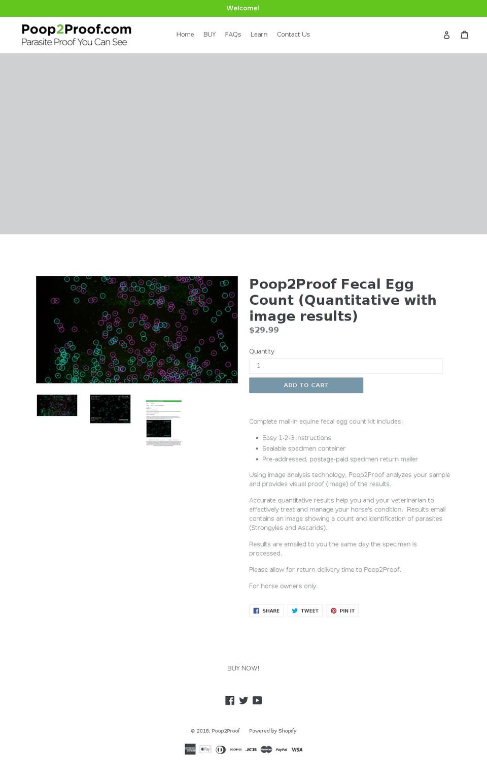 poop2proof.com — Shopify storefront screenshot