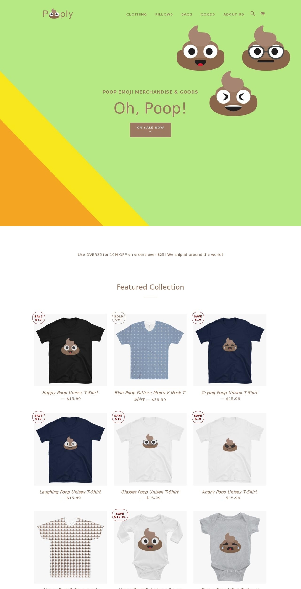 pooplystore.com — Shopify storefront screenshot