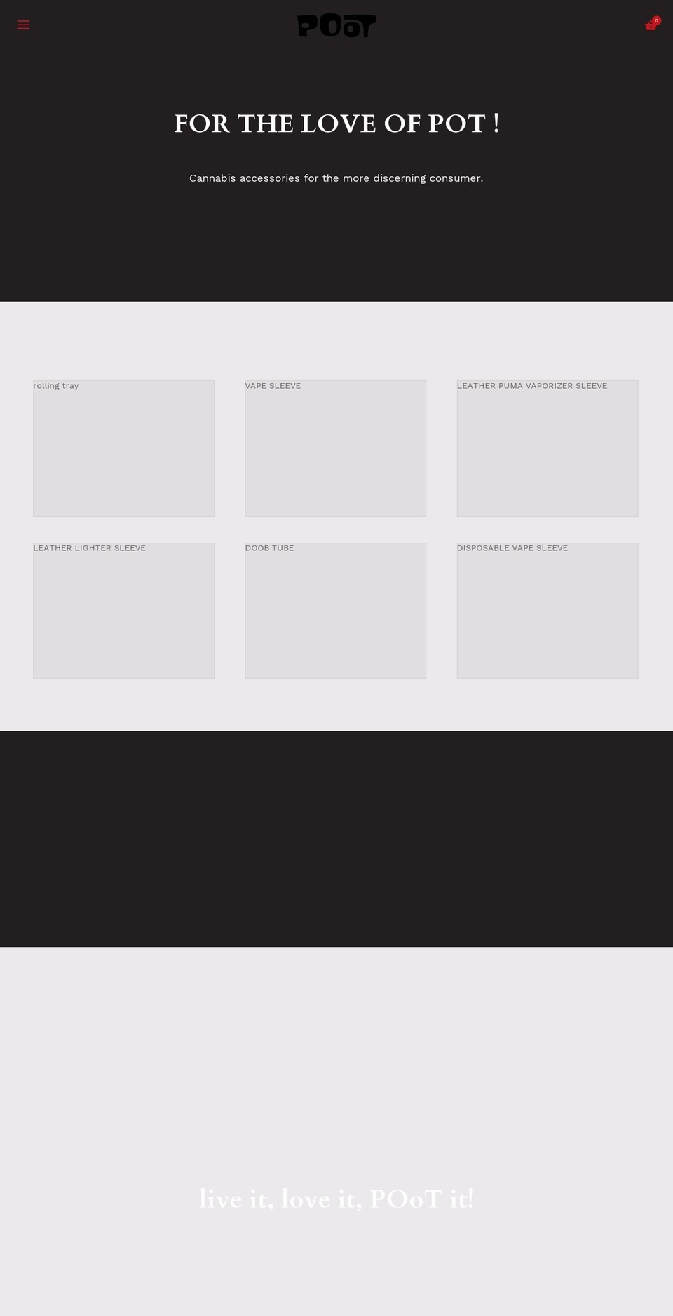 poot.ca shopify website screenshot