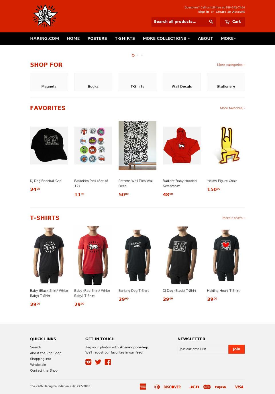 pop-shop.cn shopify website screenshot