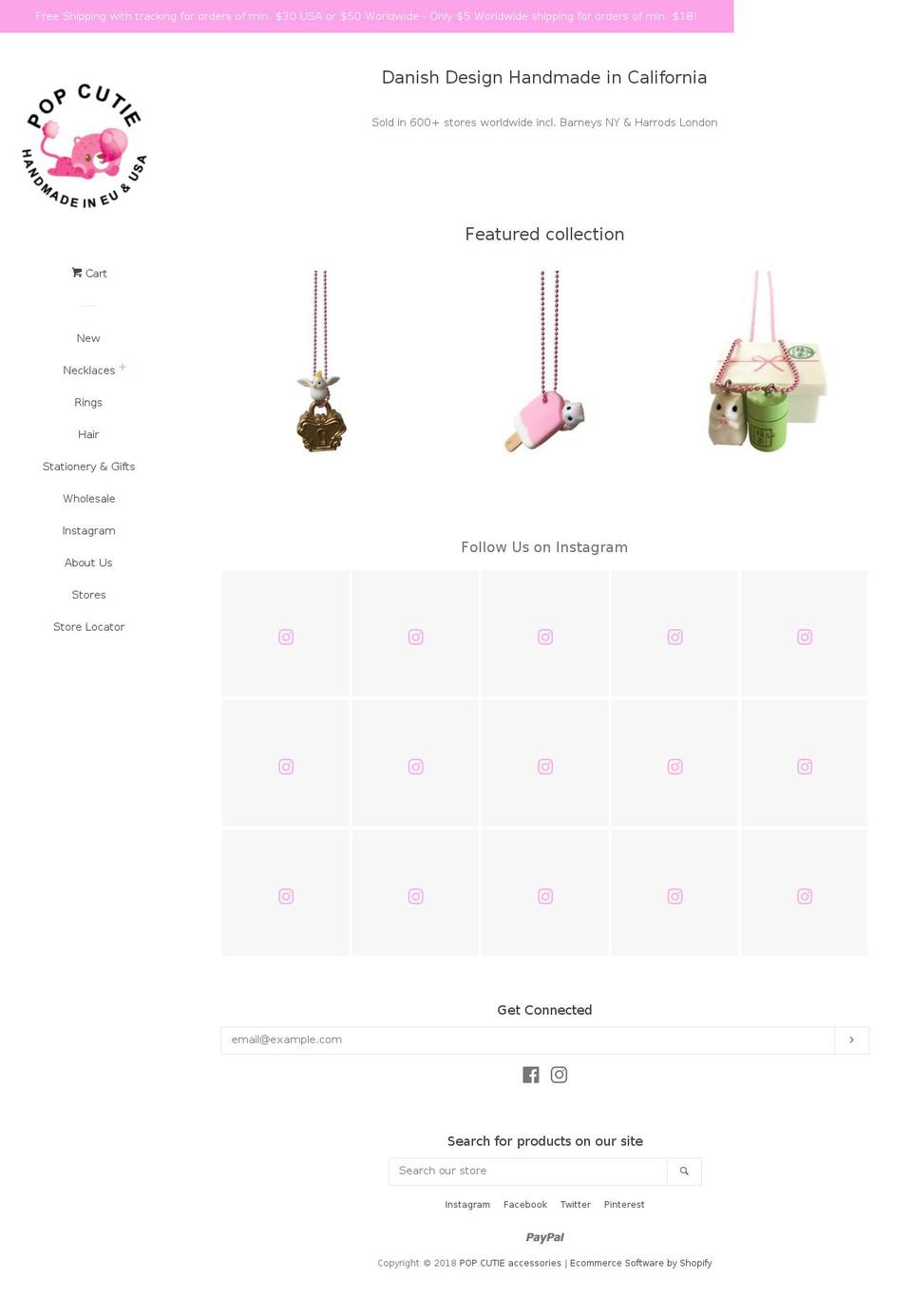 popcarat.com — Shopify storefront screenshot
