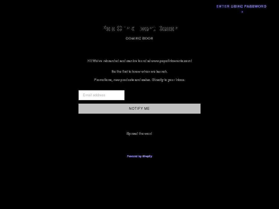 popclinkrva.com shopify website screenshot