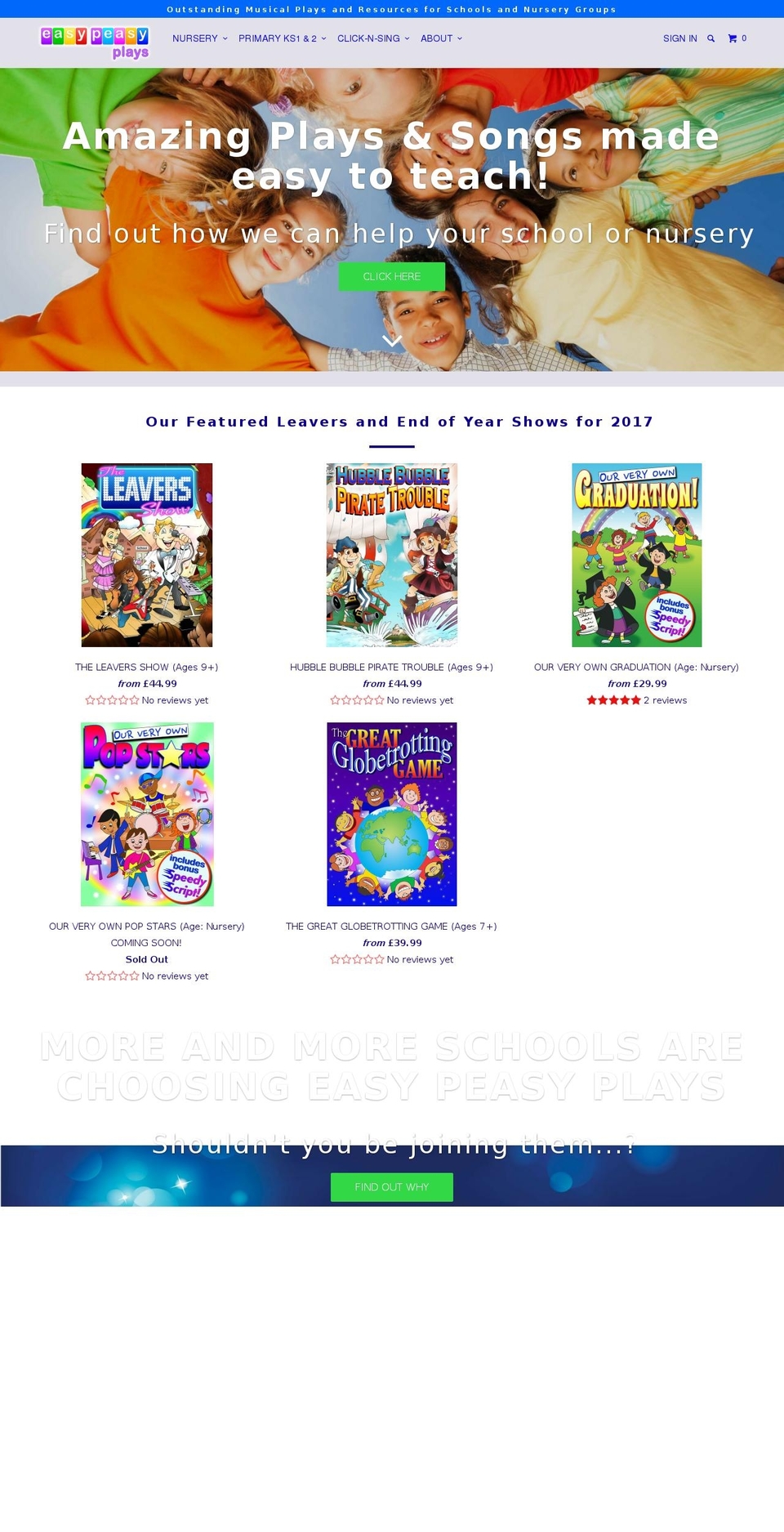 popcornschool.com shopify website screenshot