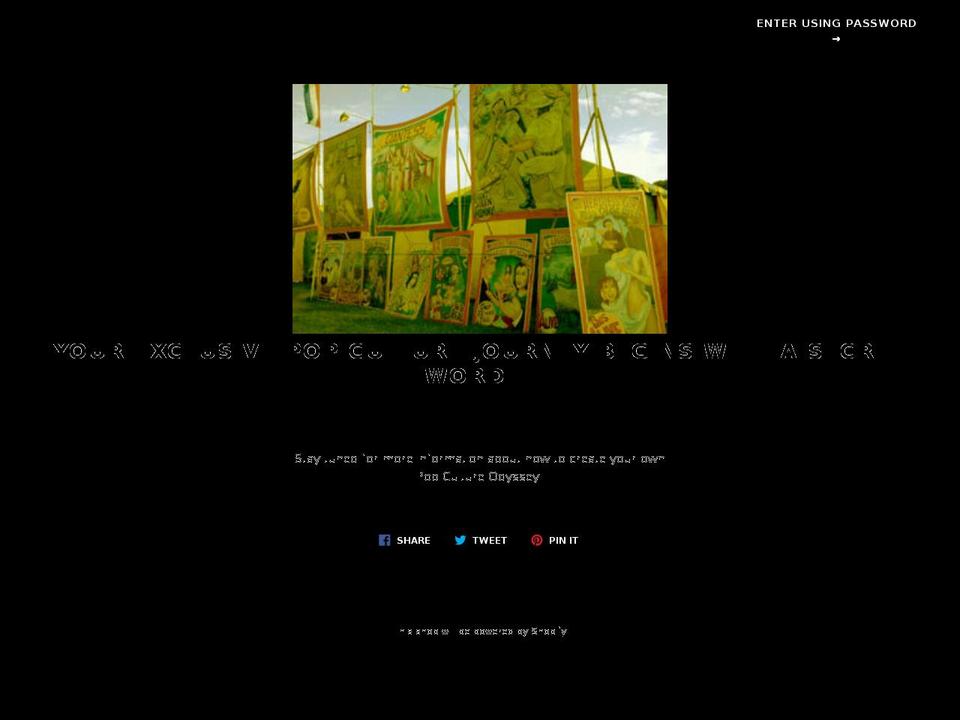 popcultureodyssey.com — Shopify storefront screenshot