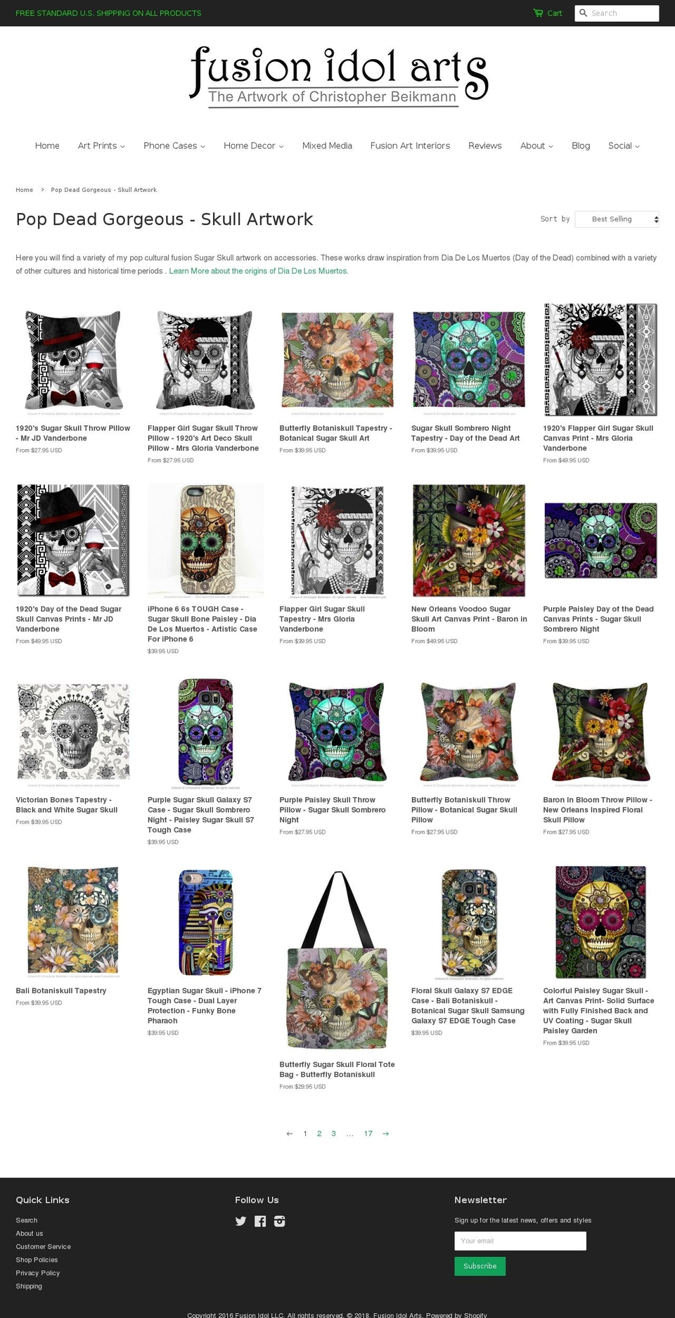 popdeadgorgeous.com — Shopify storefront screenshot