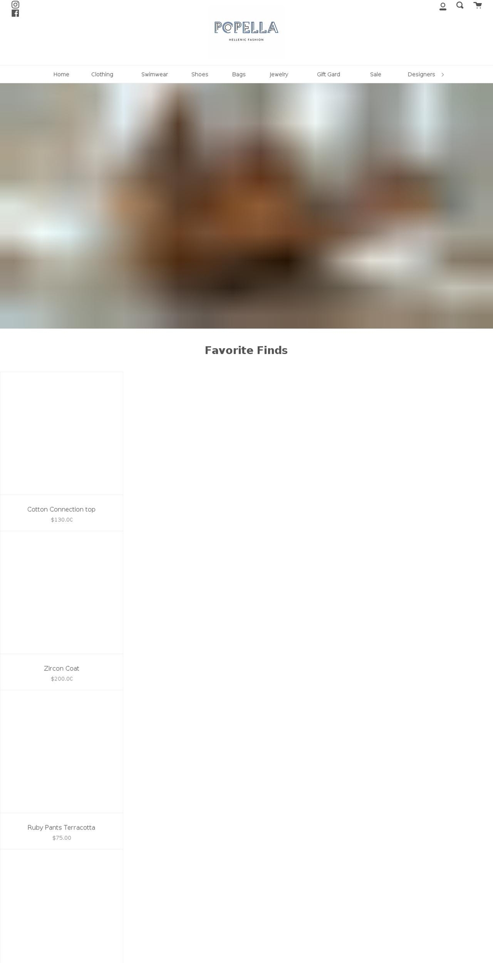 popellashop.com — Shopify storefront screenshot