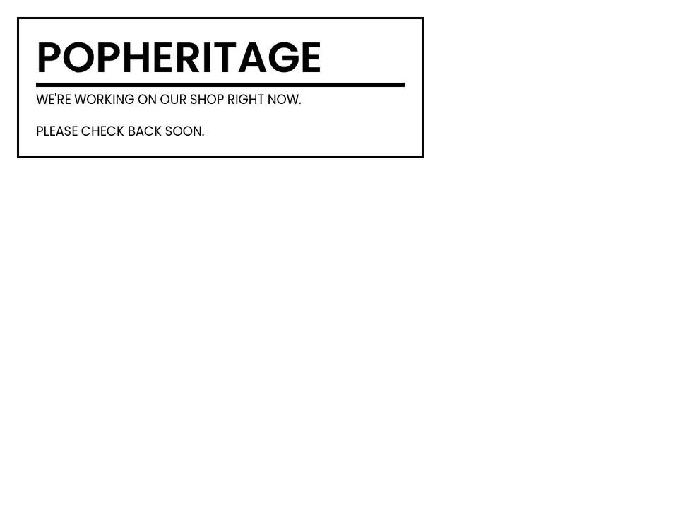popheritage.com — Shopify storefront screenshot