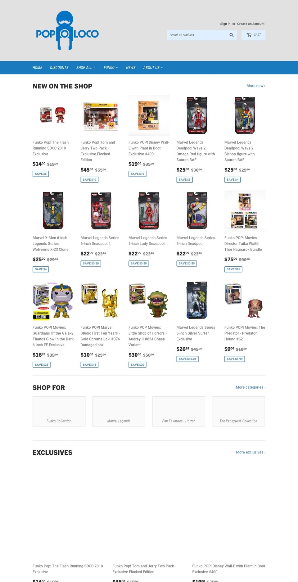 popoloco.com shopify website screenshot
