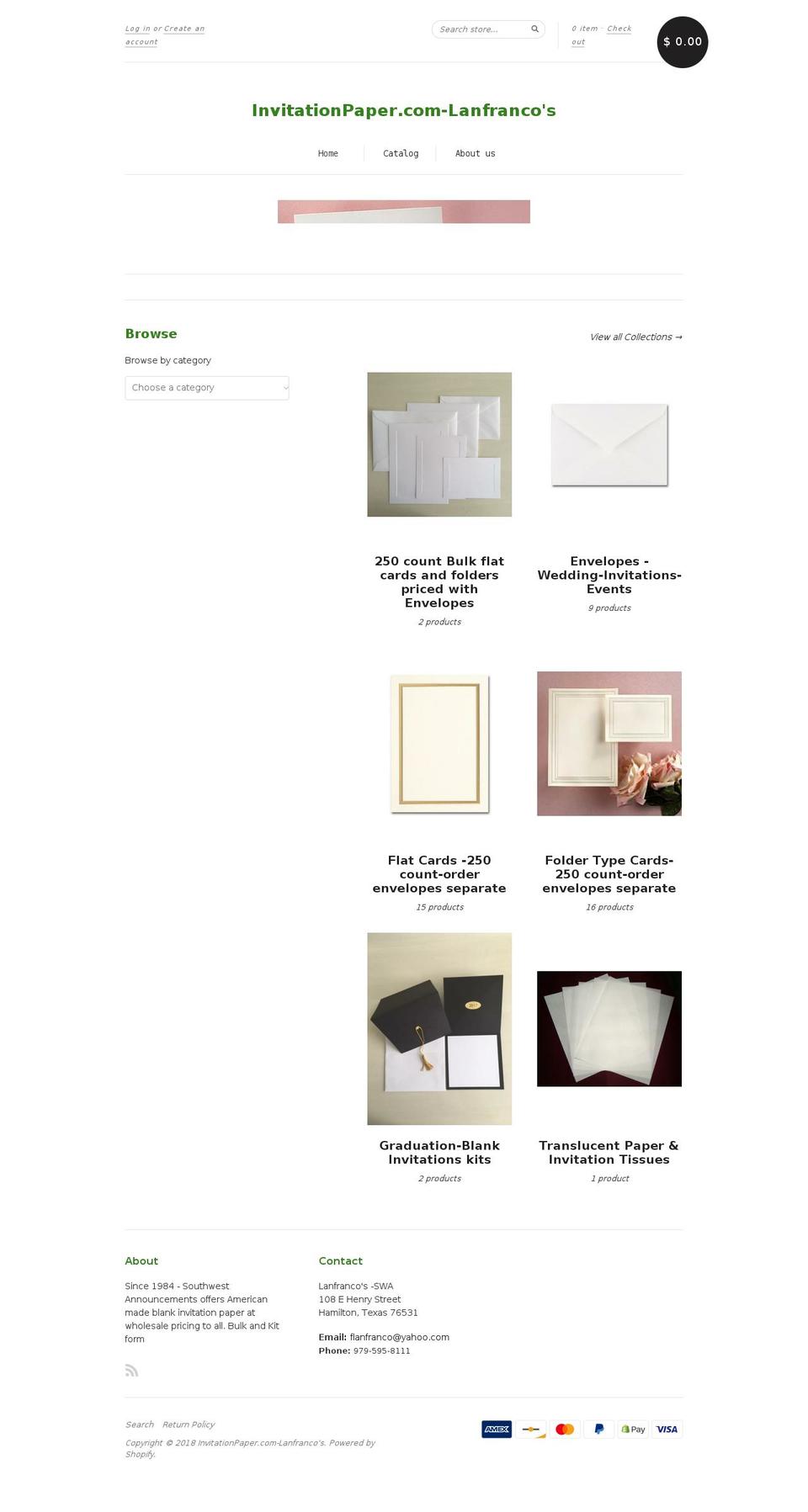 popoutpaper.com — Shopify storefront screenshot