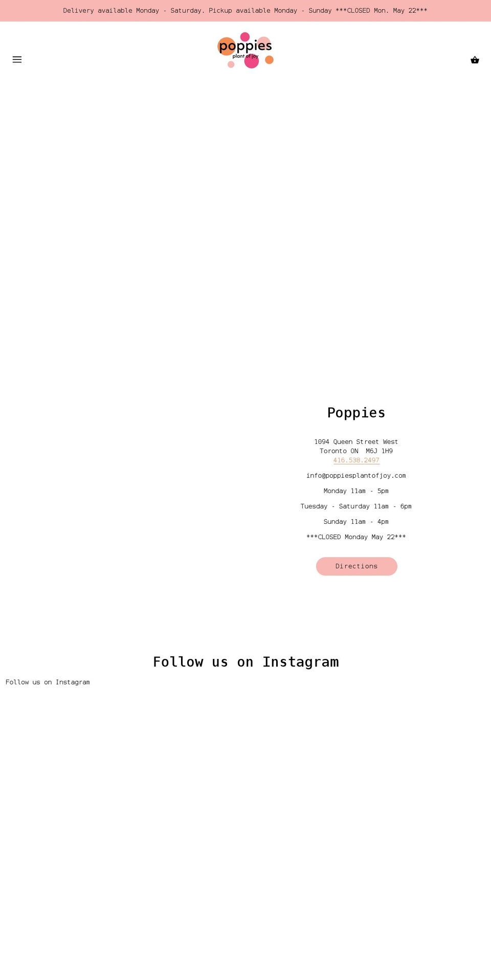 poppiesplantofjoy.com shopify website screenshot