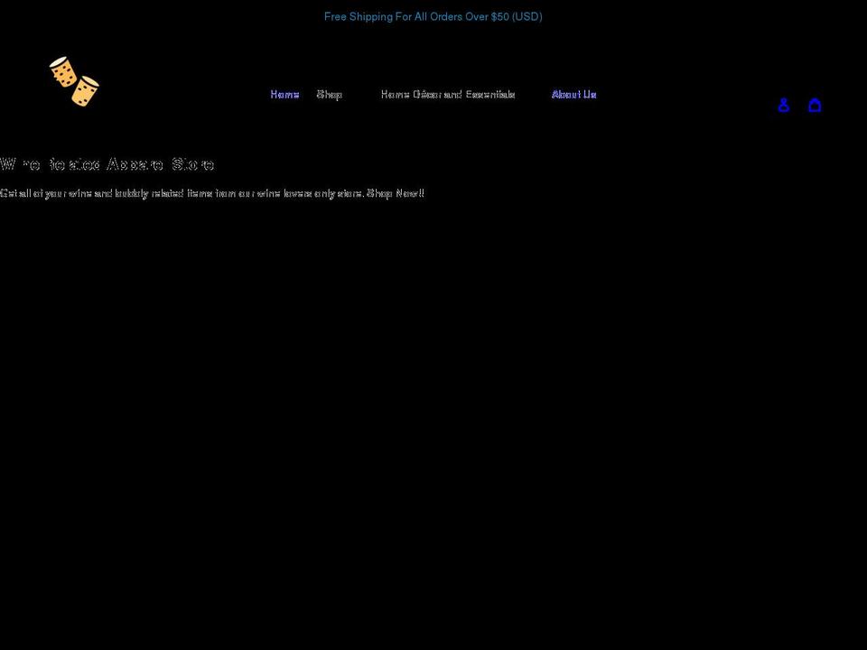 poppinproseccomerch.com shopify website screenshot