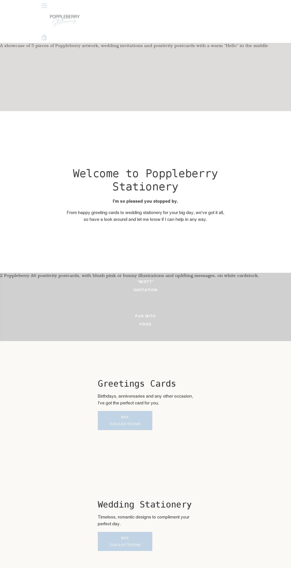 poppleberry.com shopify website screenshot