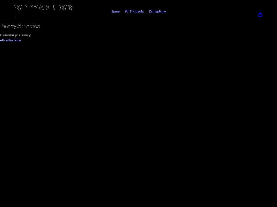 poppyambrose.com shopify website screenshot