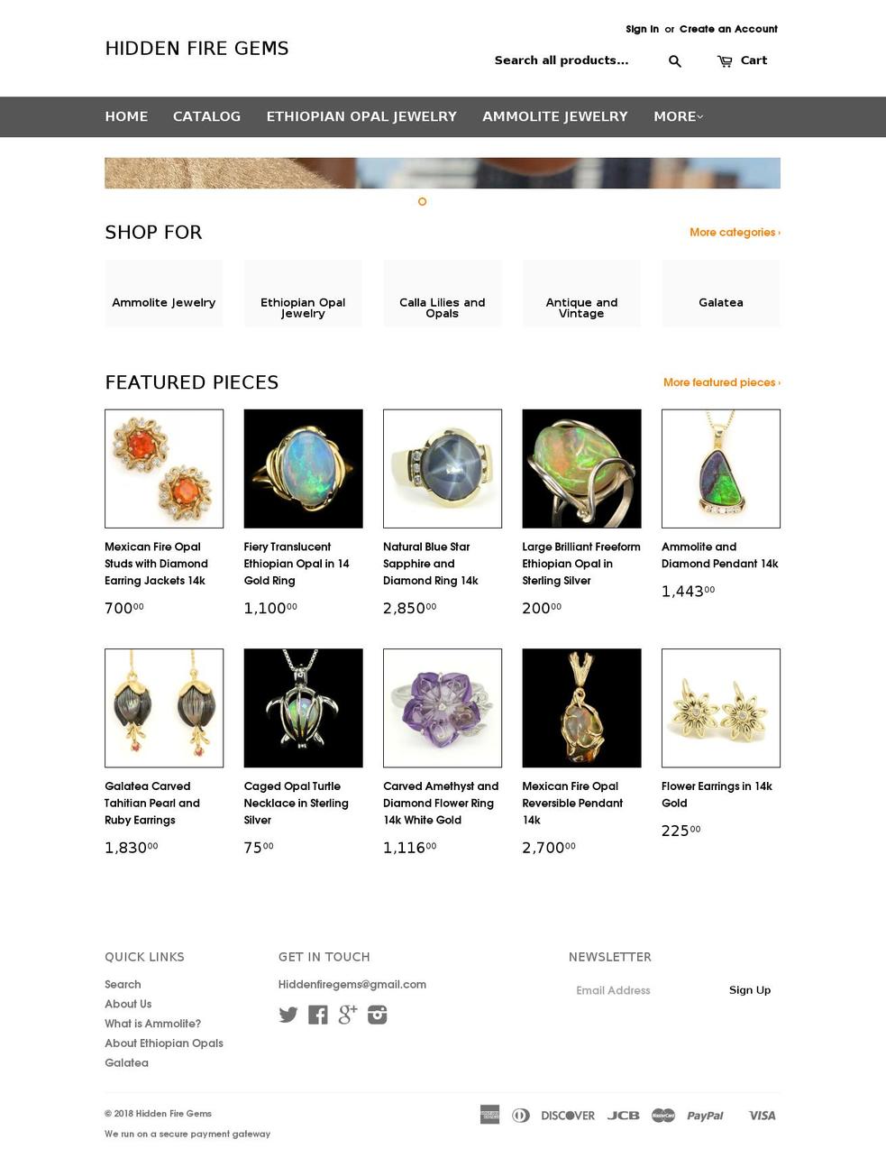 poppyseedjewelry.com — Shopify storefront screenshot