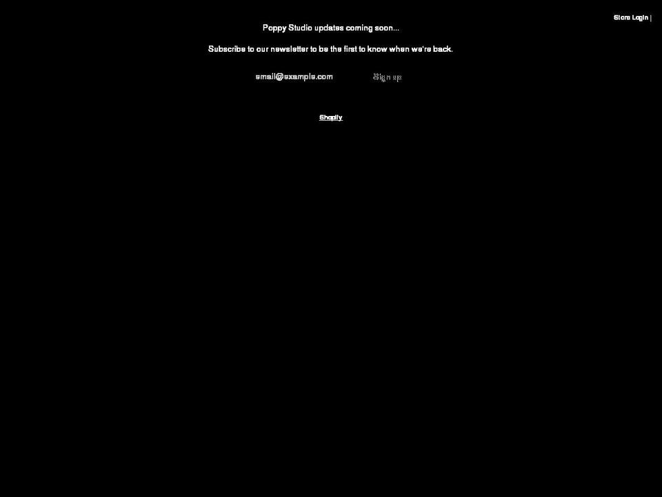 poppyundies.com shopify website screenshot