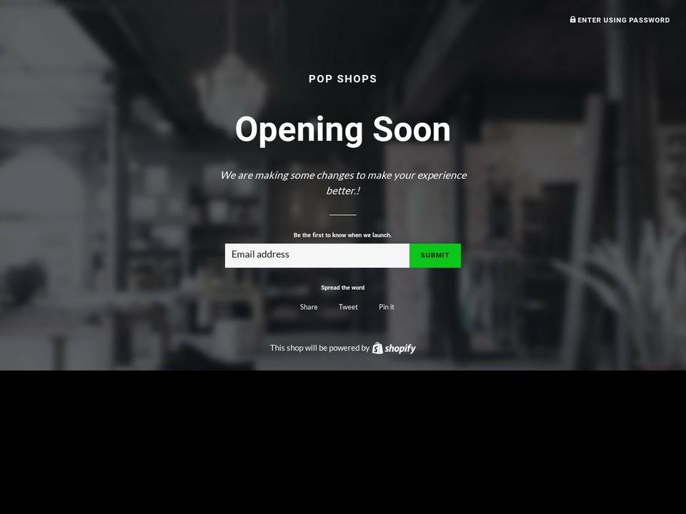 popshops.co shopify website screenshot