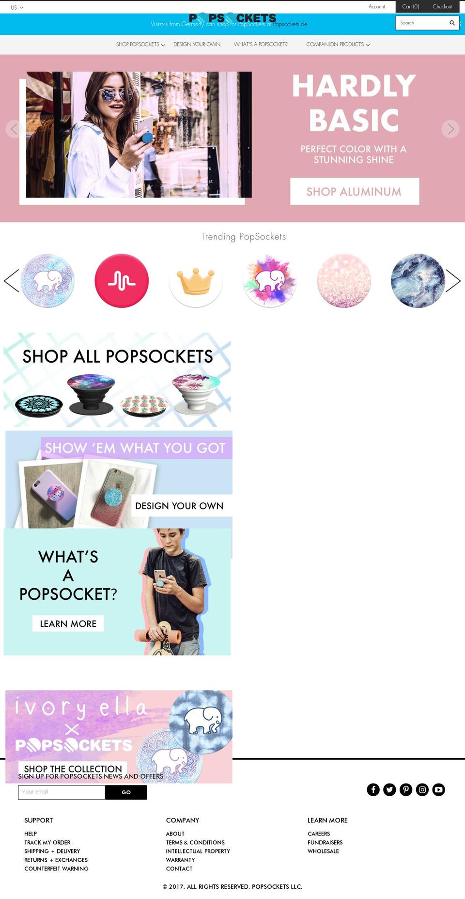 Tracking Number - Theme Production 2017-03-15 Shopify theme site example popsocket.com