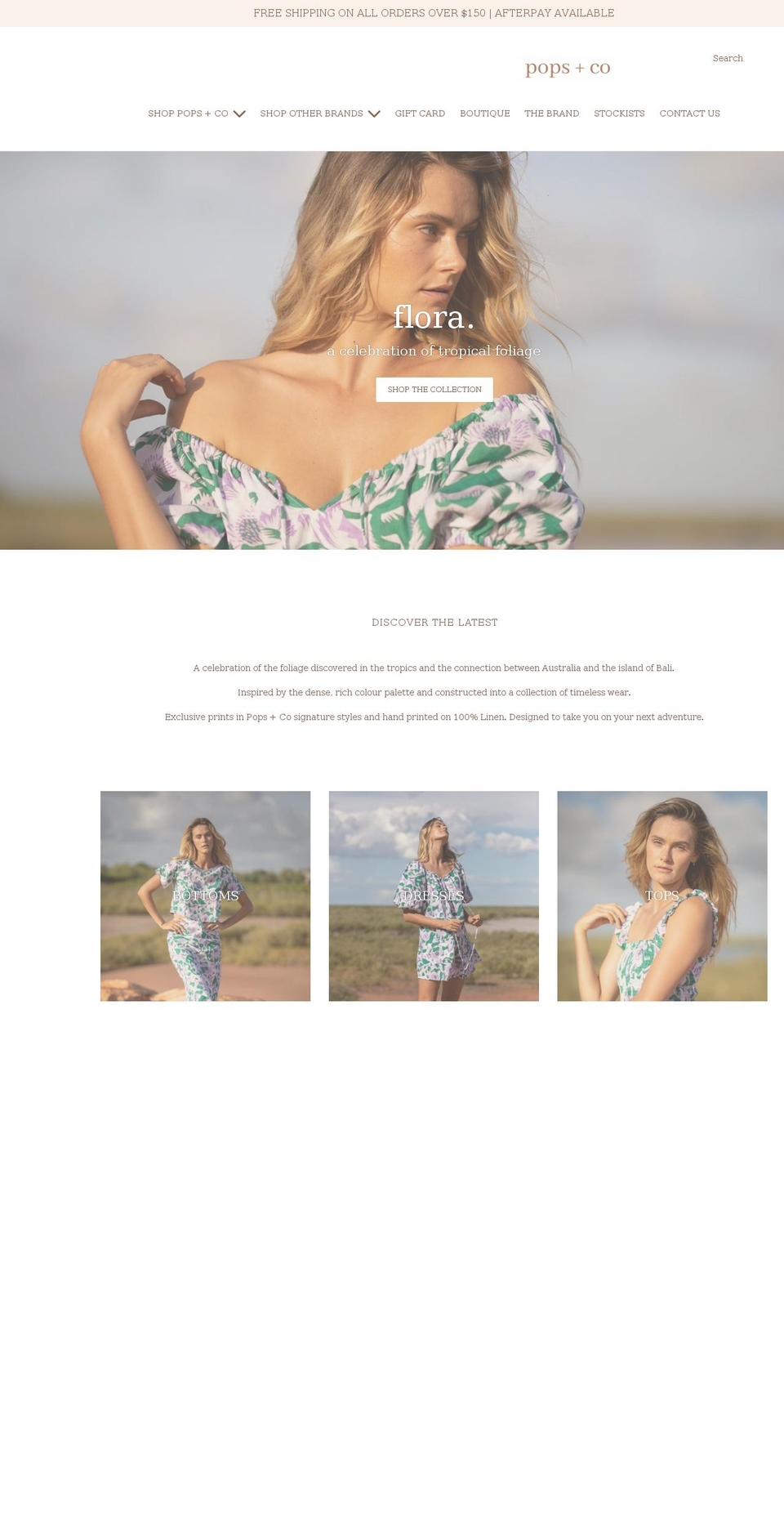 popsplusco.com.au shopify website screenshot