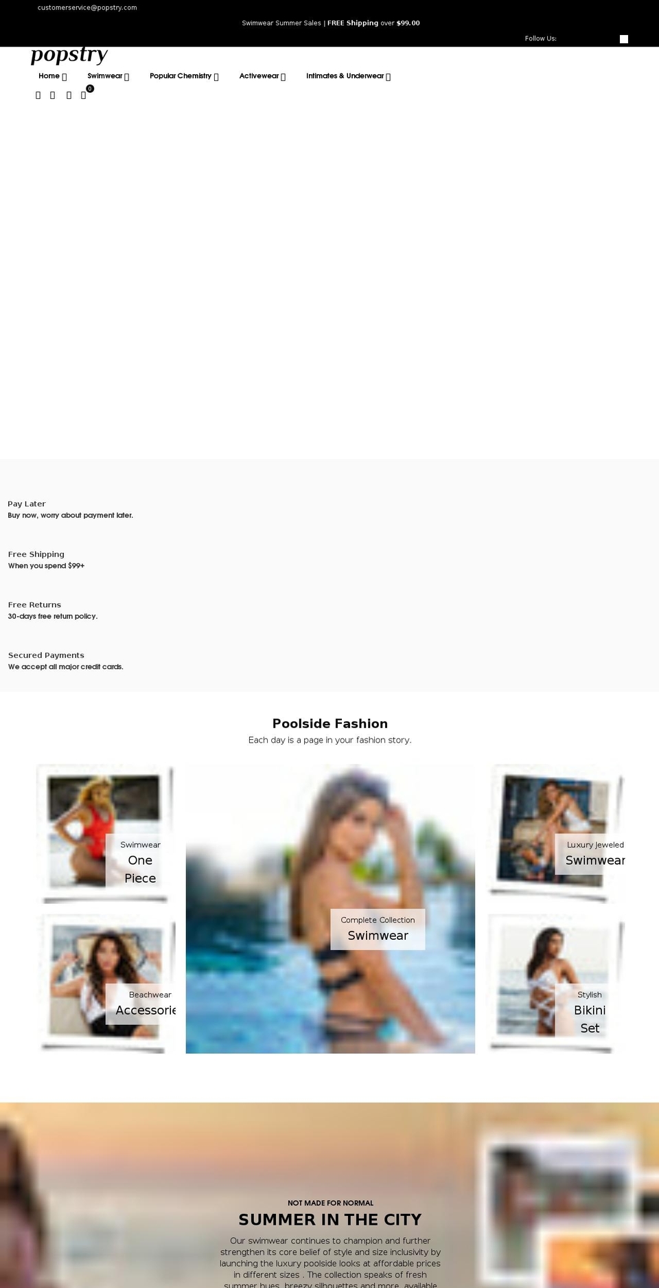 popstry.com shopify website screenshot