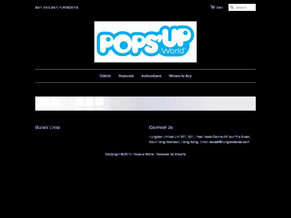 popsupworld.com shopify website screenshot