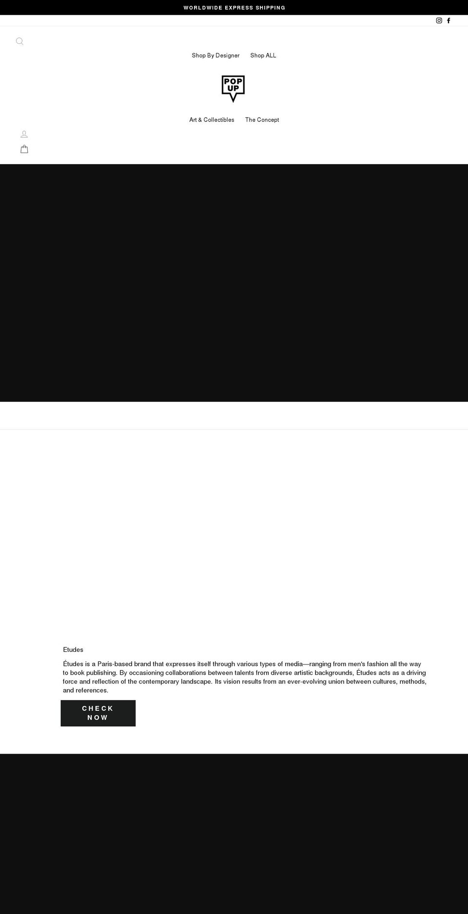 popupconcepts.com shopify website screenshot