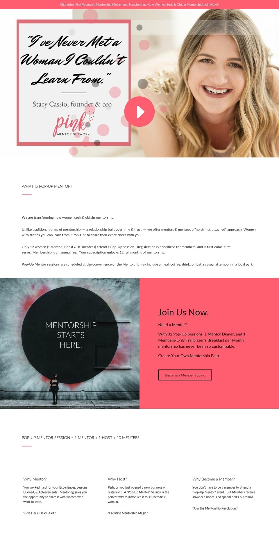 popupmentor.com — Shopify storefront screenshot