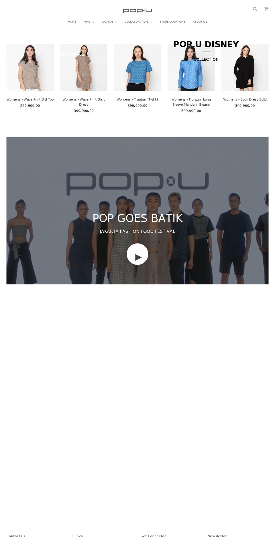 popustores.com — Shopify storefront screenshot