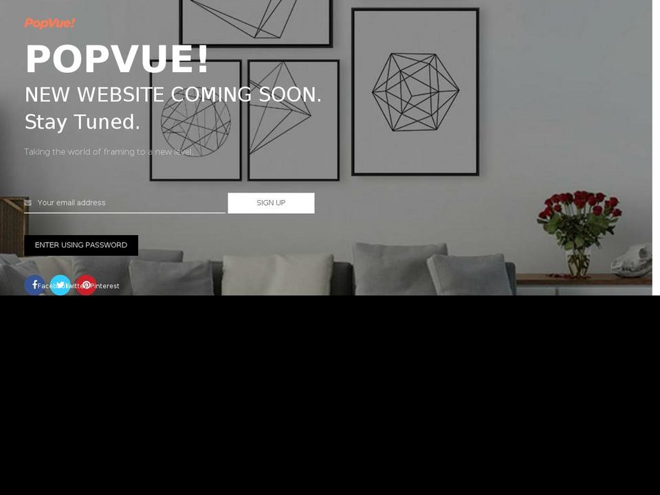 popvue.com — Shopify storefront screenshot