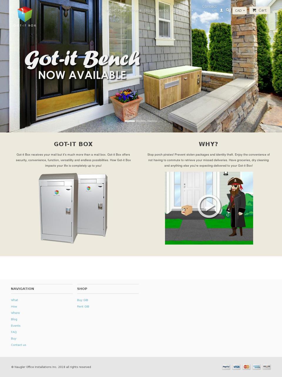 porchpirates.org shopify website screenshot
