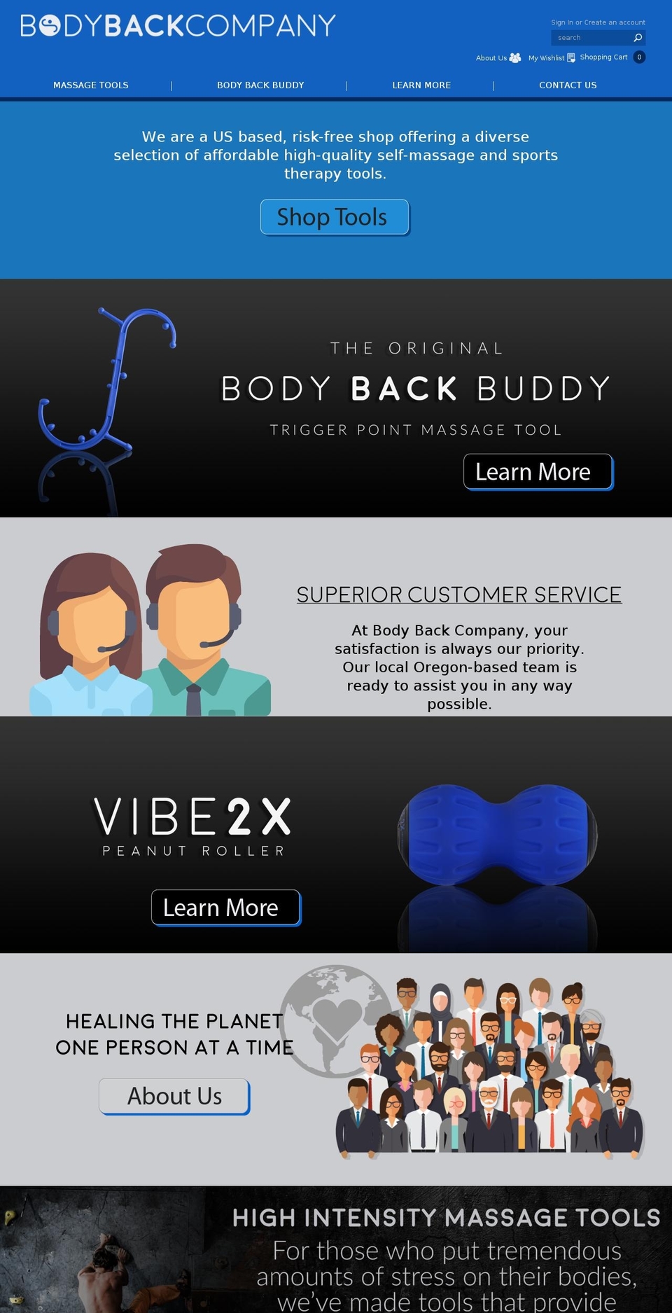 New_design_Duplicate of Bodyback.Com V.1.2.9 Shopify theme site example porcupinemassageball.com