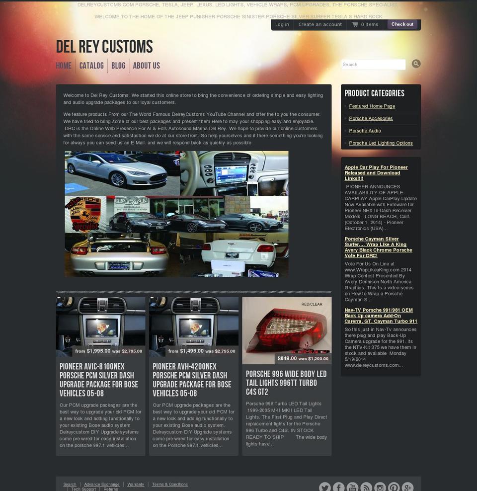 porsche-lighting.com shopify website screenshot