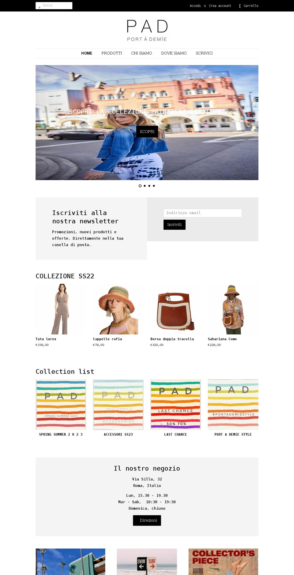 portademie.com shopify website screenshot