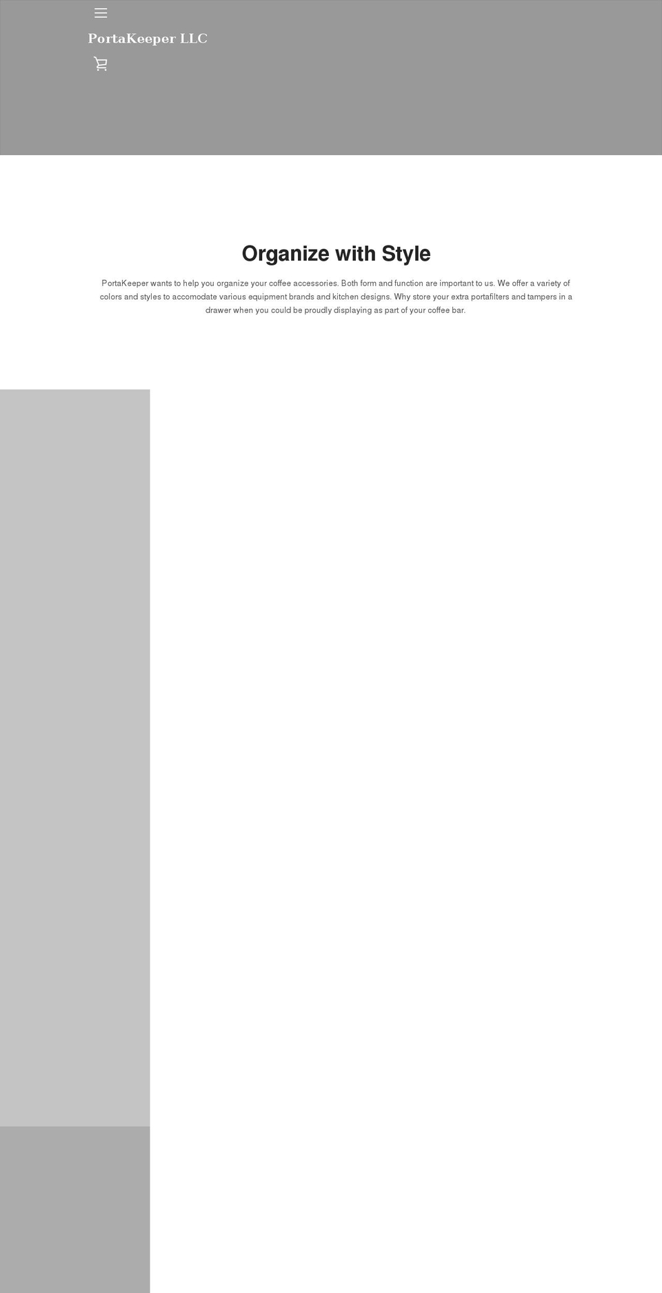 portakeeper.com shopify website screenshot