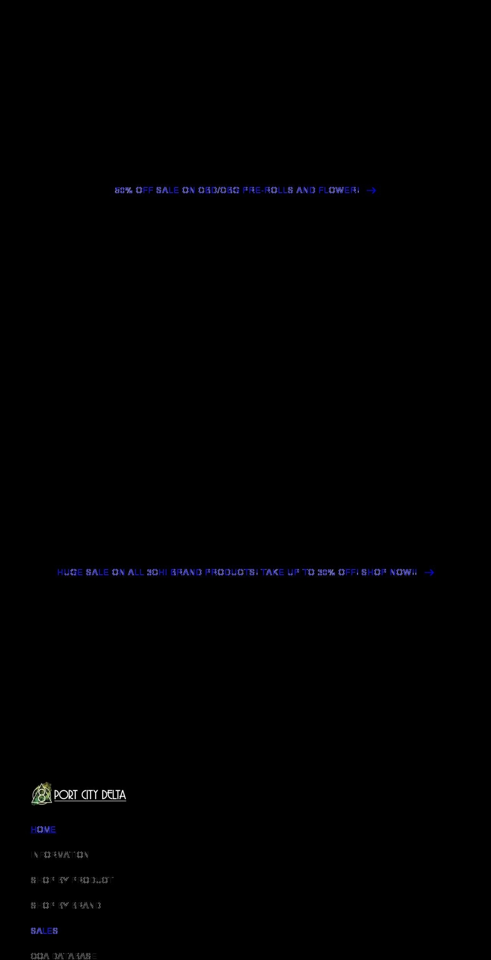 portcitydelta.com shopify website screenshot