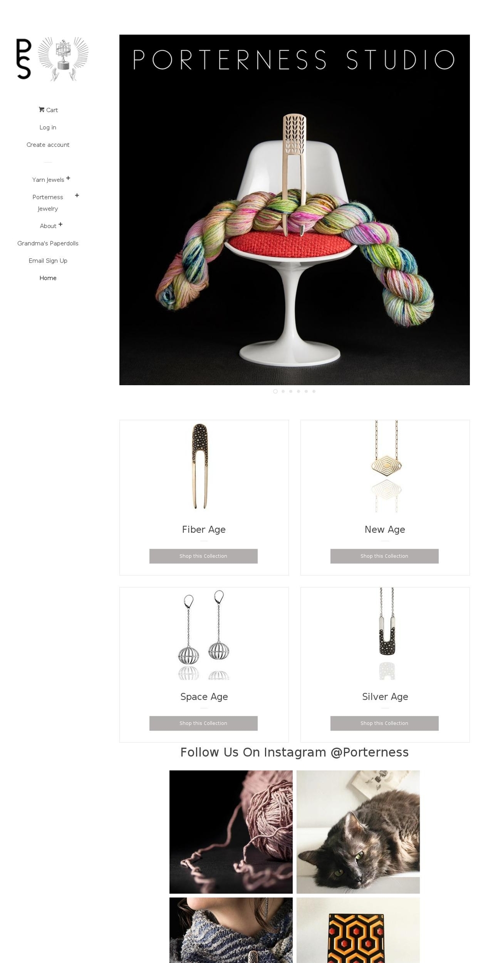 porterness.net shopify website screenshot