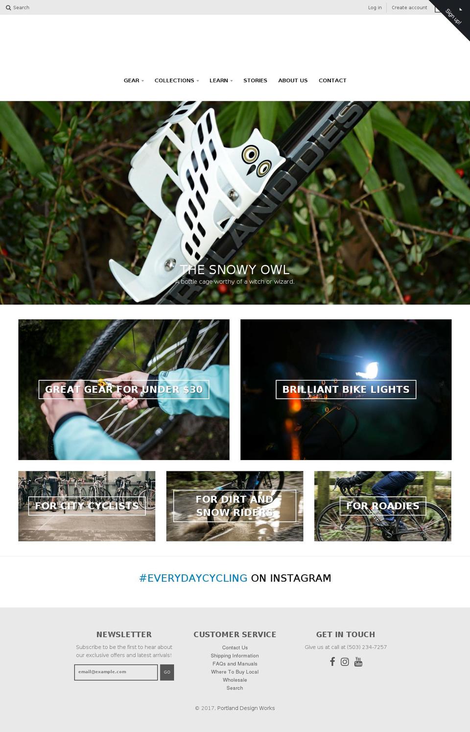 portlanddesignworks.com shopify website screenshot