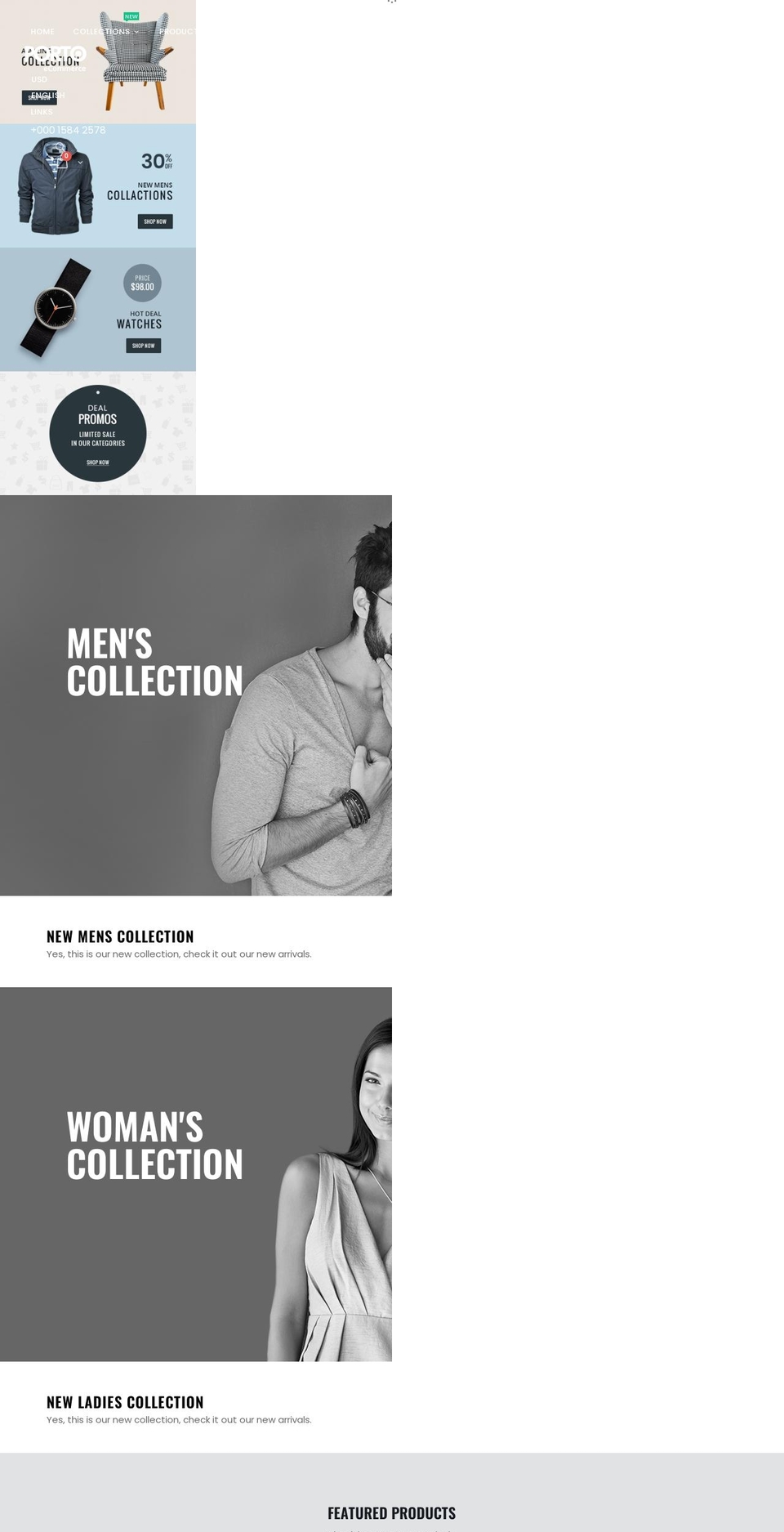 porto-demo16-new.myshopify.com shopify website screenshot