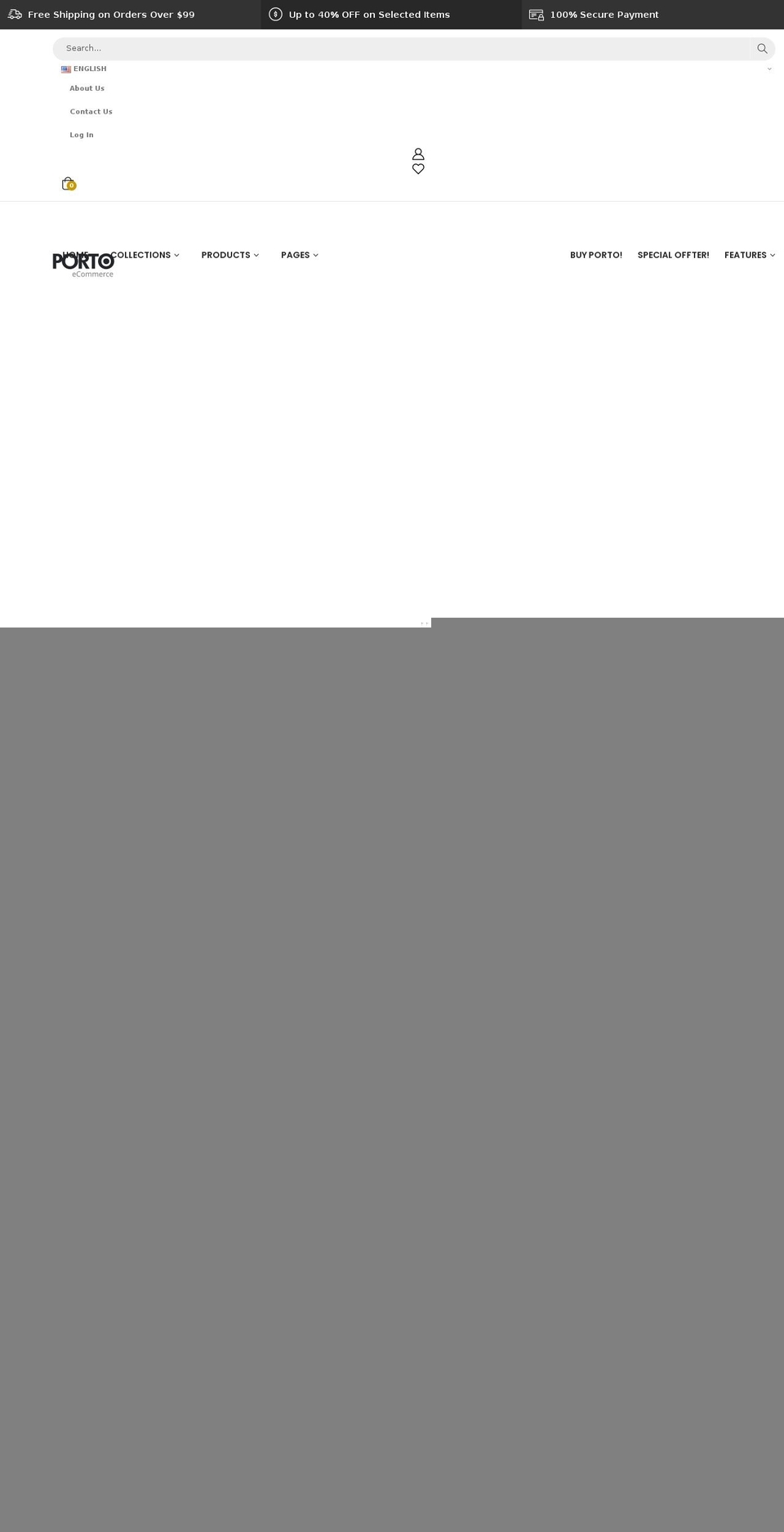 porto-demo20.myshopify.com shopify website screenshot