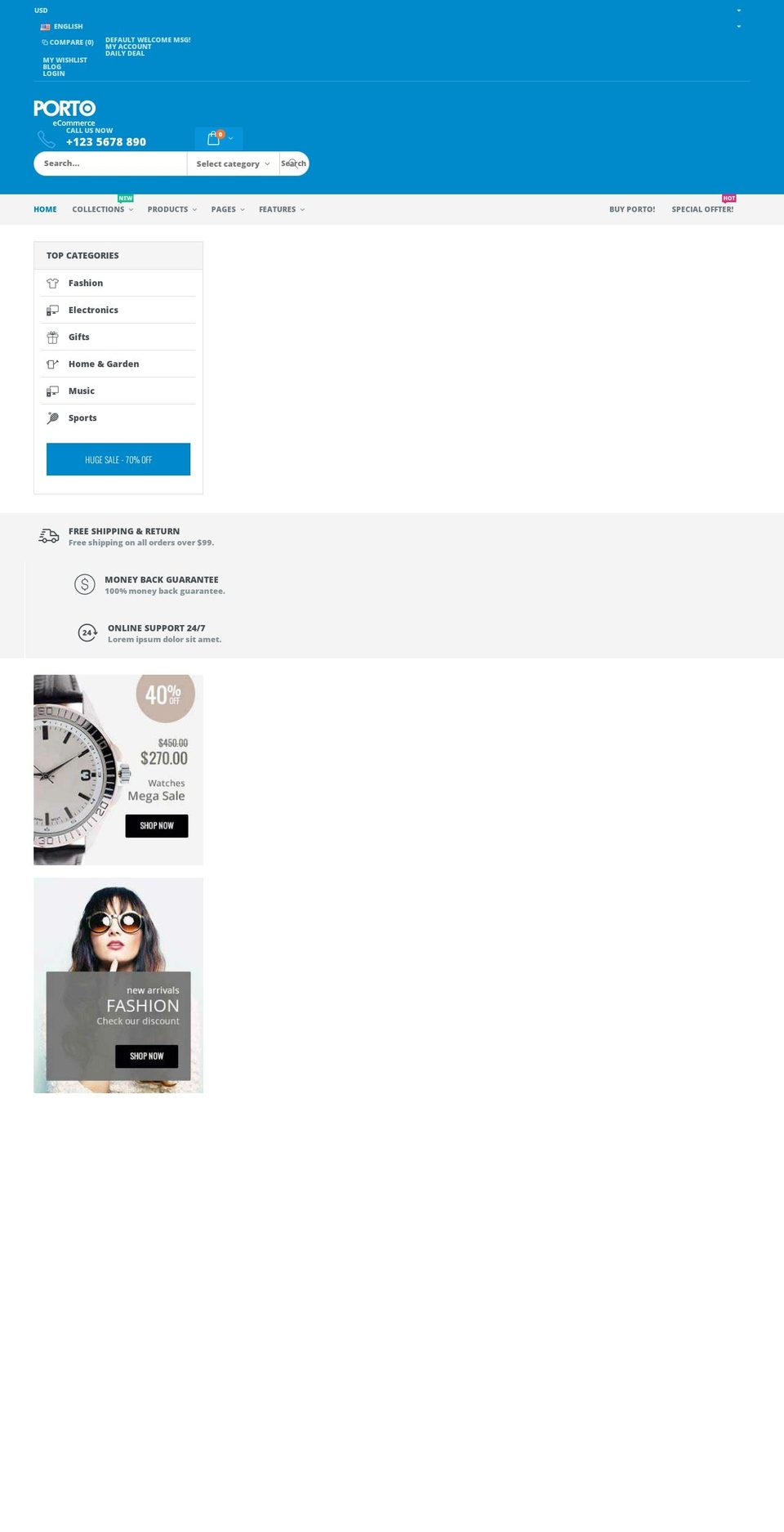 porto-demo4-new.myshopify.com shopify website screenshot