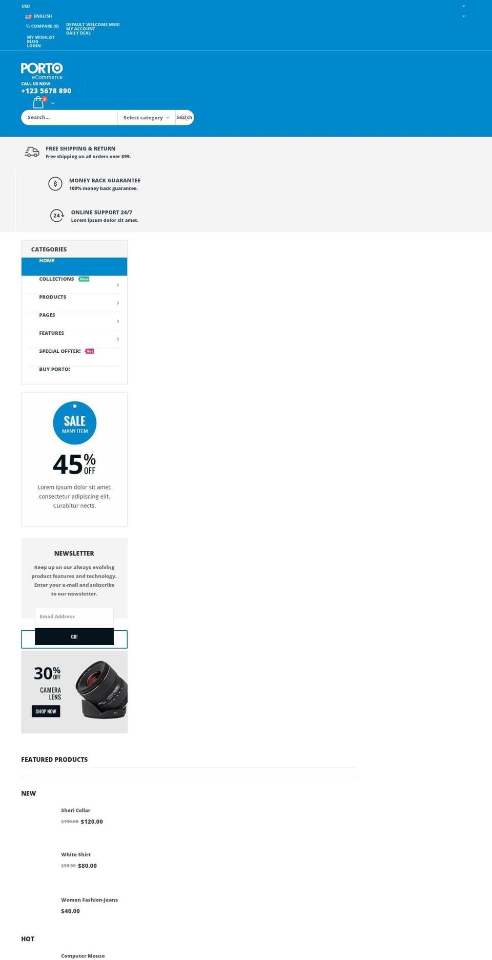 porto-demo6-new.myshopify.com shopify website screenshot