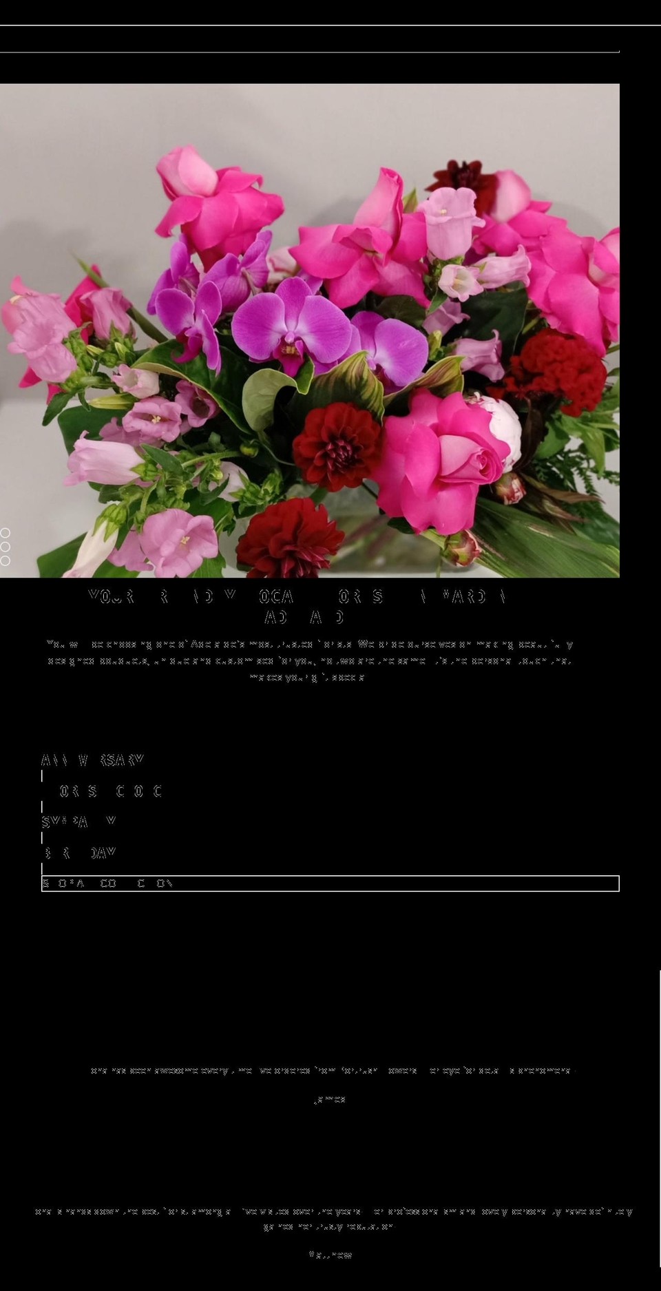 portrushflowers.com.au shopify website screenshot
