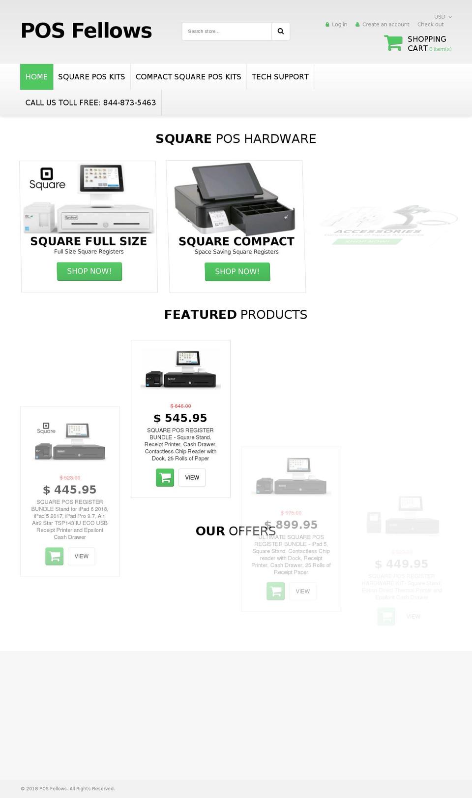 theme099 Shopify theme site example posfellow.com