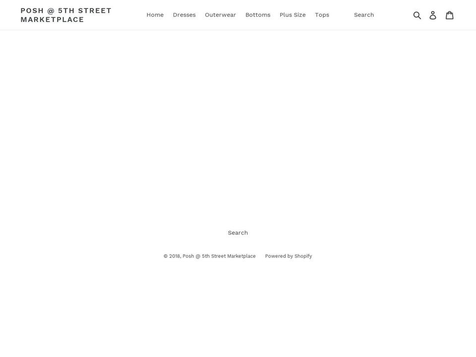 poshclicks.com — Shopify storefront screenshot