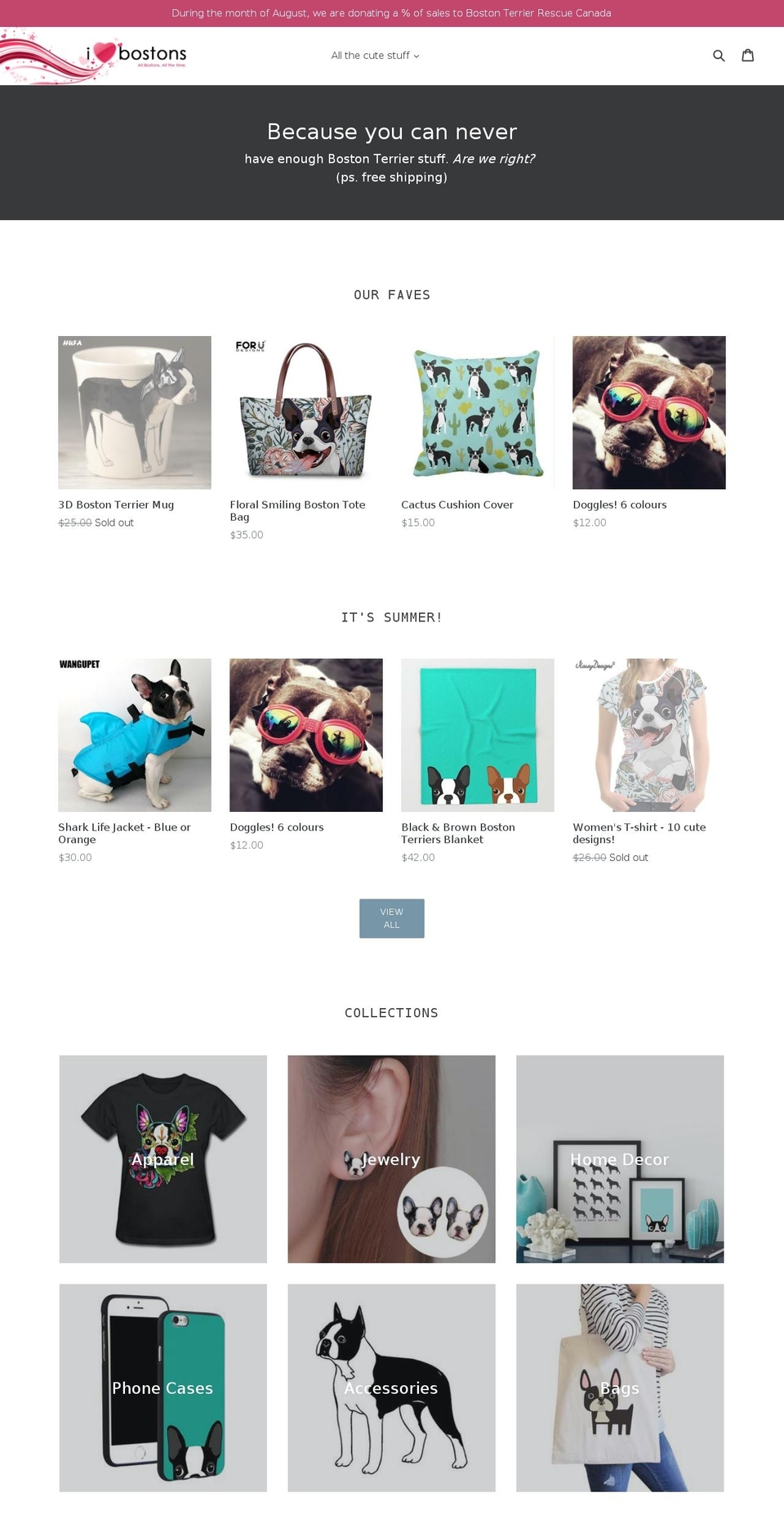 poshdoggy.com — Shopify storefront screenshot
