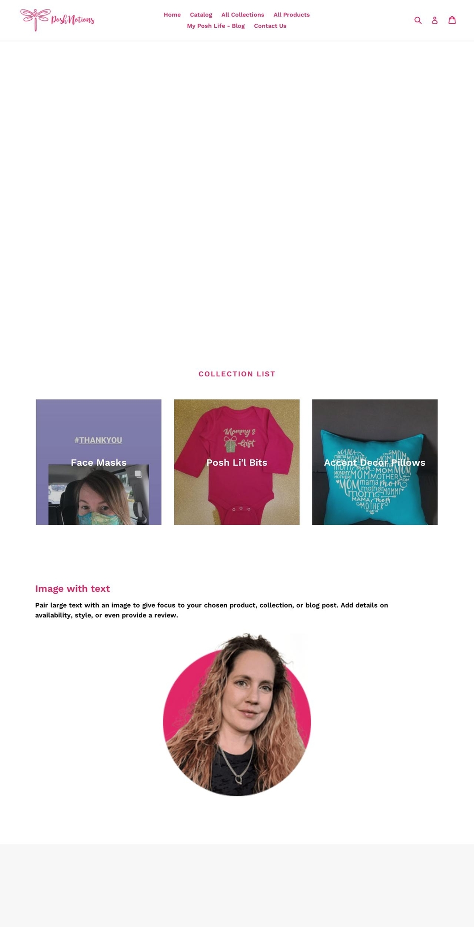 poshitivitees.com — Shopify storefront screenshot