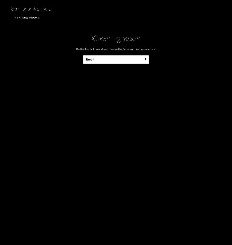 poshlala.com shopify website screenshot