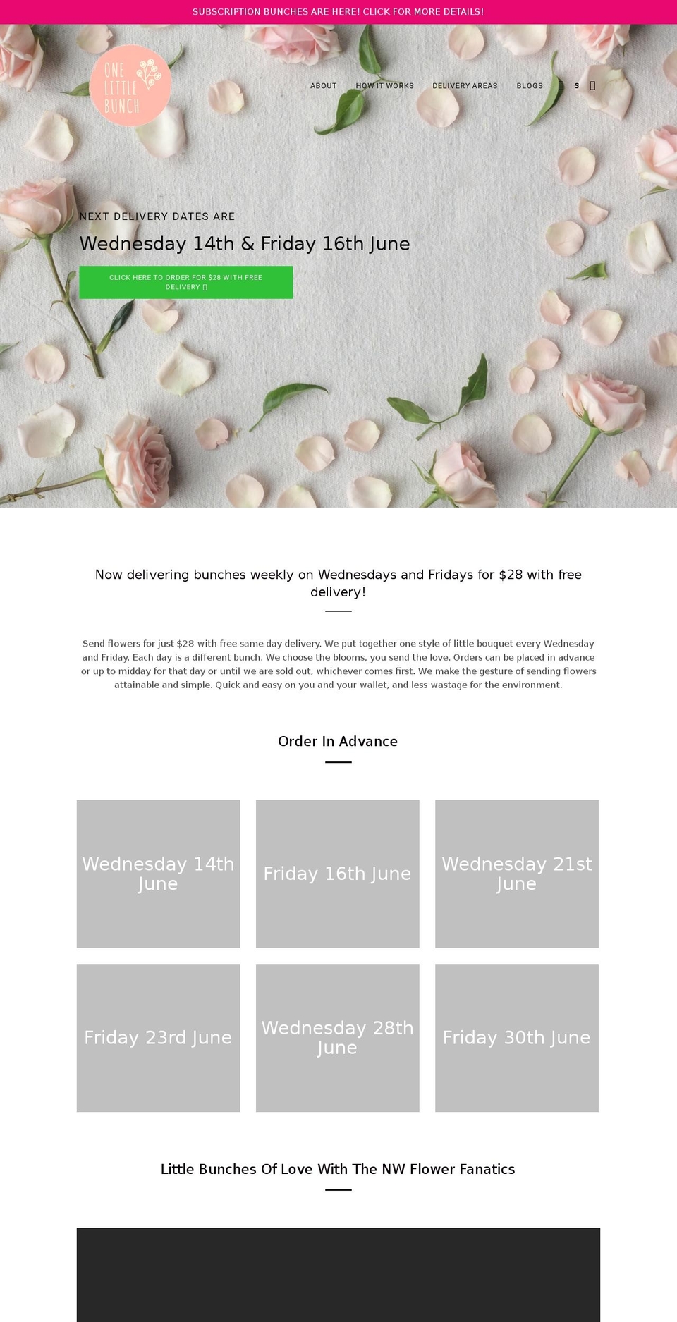 posies-of-portland.myshopify.com shopify website screenshot